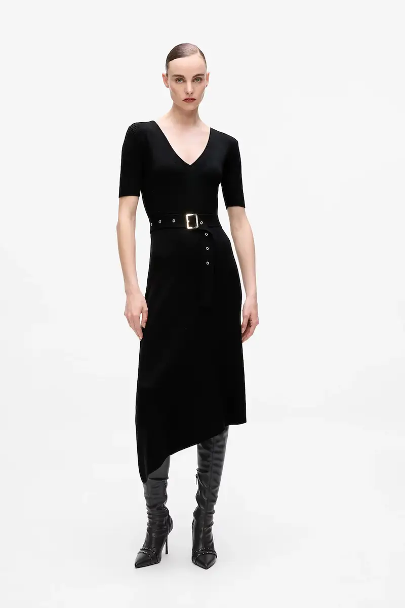 vestito colore nero A4W13026