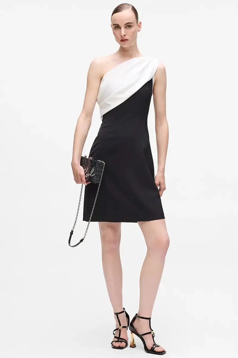 vestito colore nero A4W13045 miniatura 4