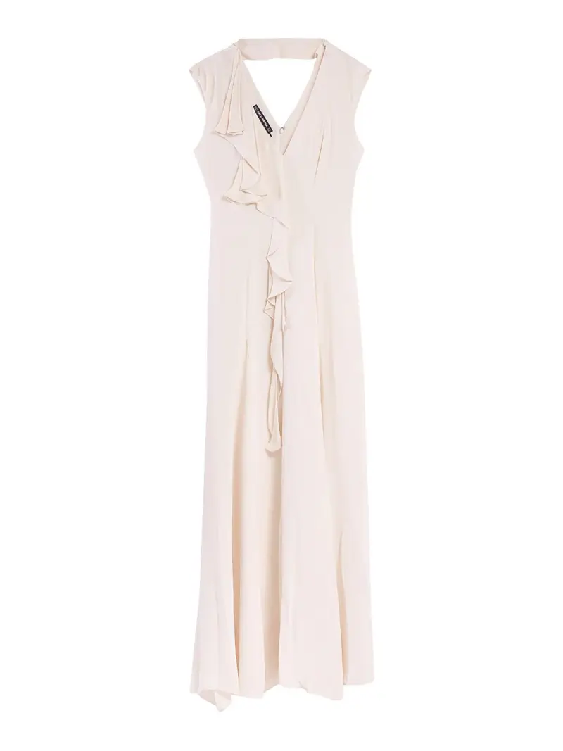 Vestito di occasione arruffato Rosa