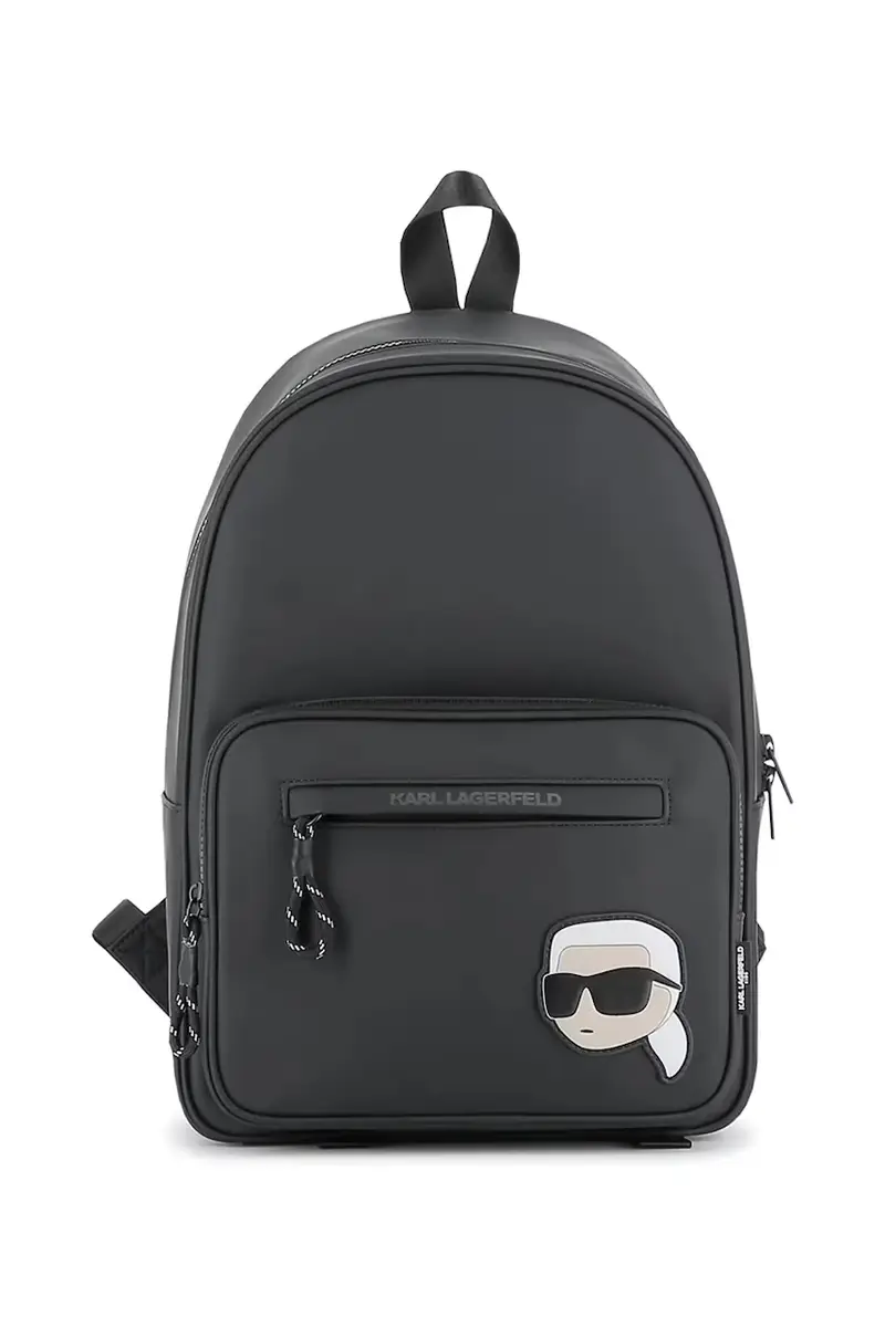 zaino bambino/a colore nero con applicazione Z31027