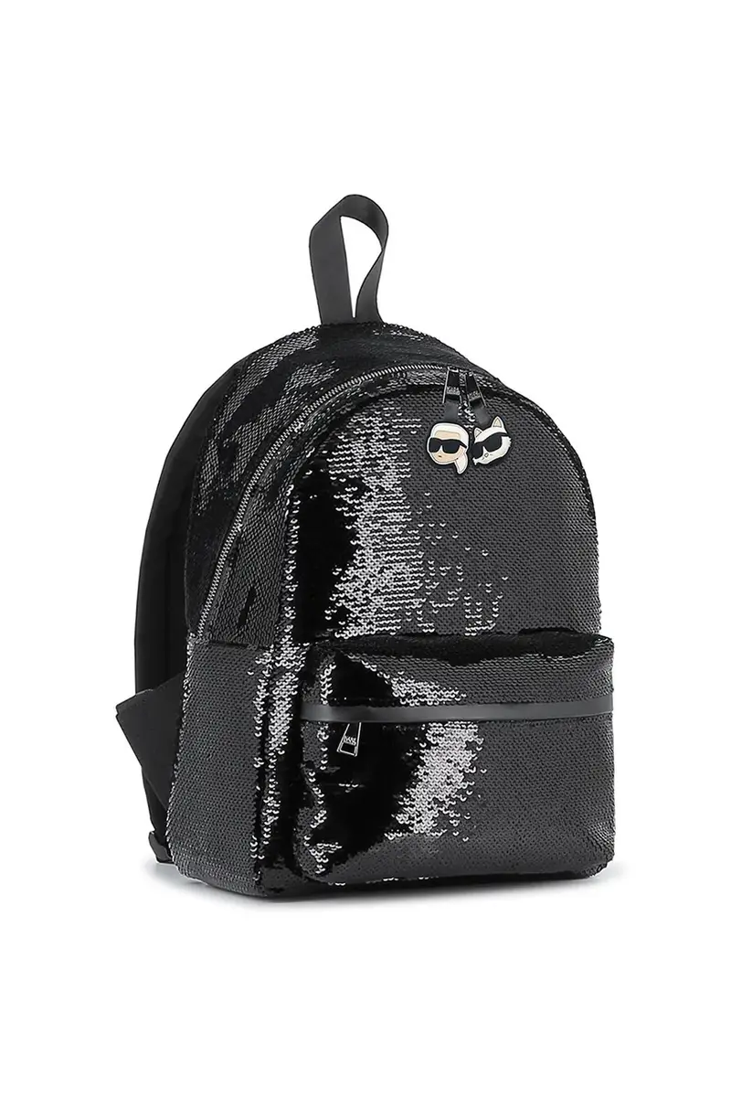 zaino bambino/a colore nero Z31026 miniatura 2