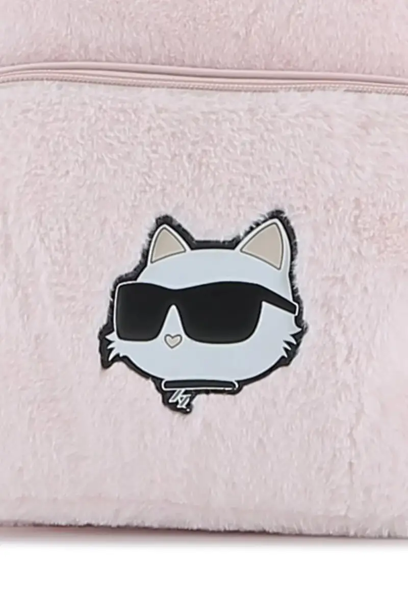 zaino bambino/a colore rosa con applicazione Z31023 miniatura 3