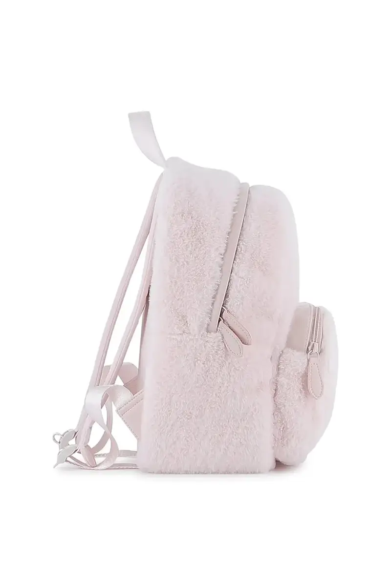 zaino bambino/a colore rosa con applicazione Z31023 miniatura 5