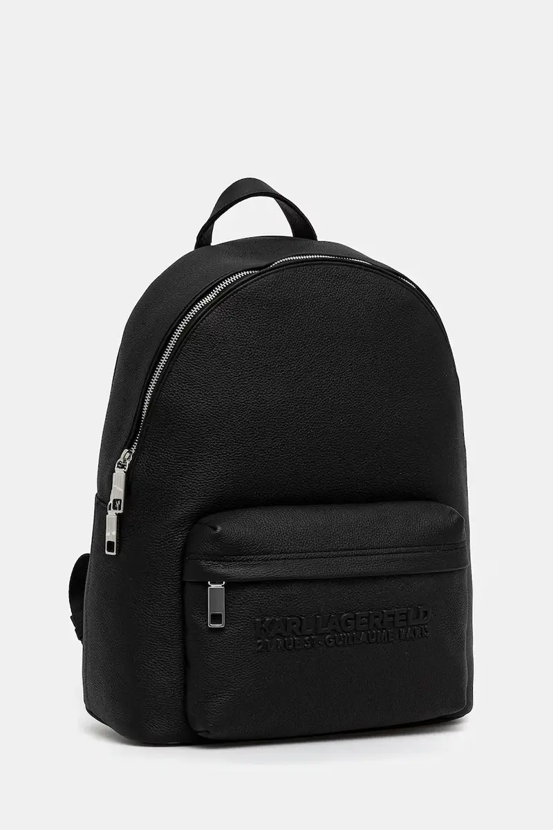 zaino in pelle uomo colore nero A3M30174 miniatura 2