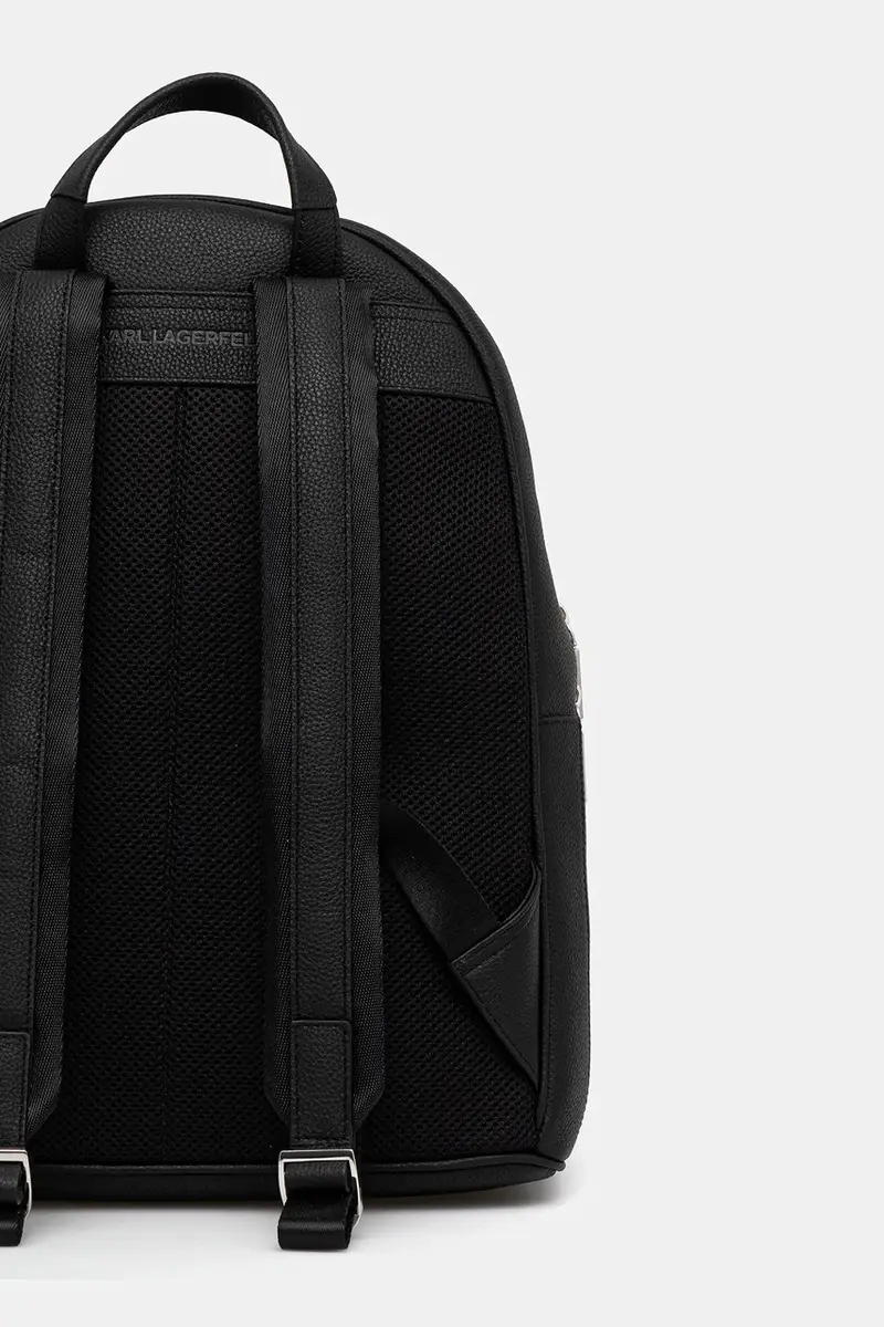 zaino in pelle uomo colore nero A3M30174 miniatura 3