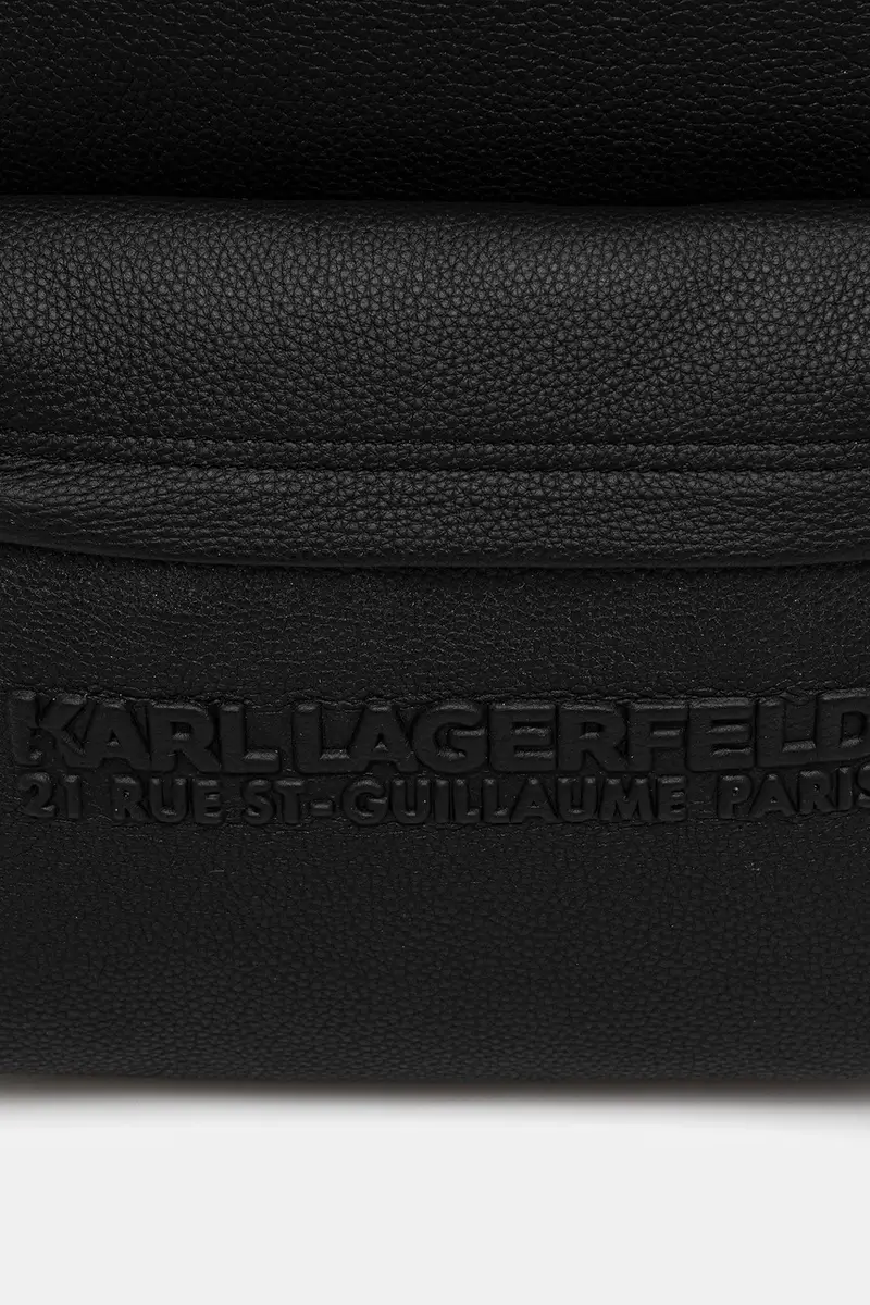 zaino in pelle uomo colore nero A3M30174 miniatura 4