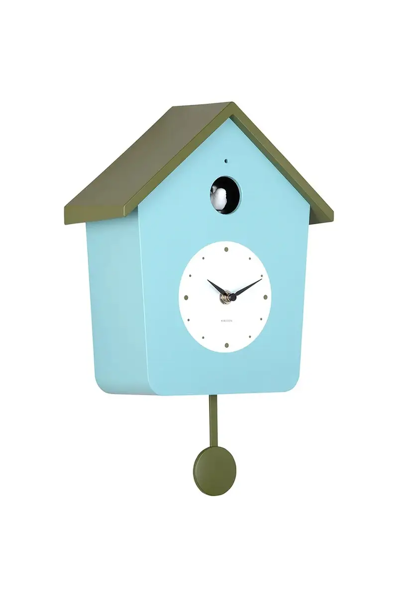 orologio a cucu Cuckoo 26, 4 x 10, 5 cm Blu miniatura 2