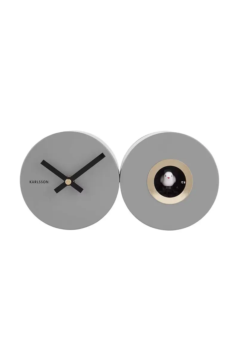 orologio a cucu Duo Cuckoo Grigio