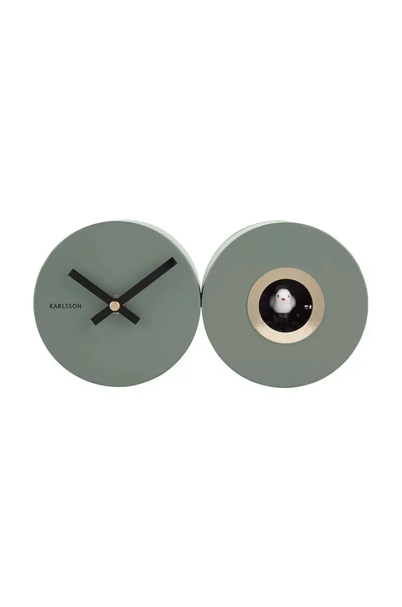 orologio a cucu Duo Cuckoo Verde