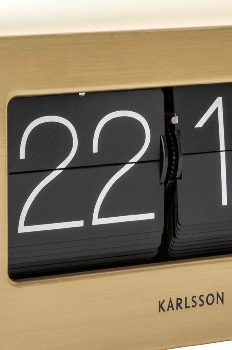 orologio a fogli mobili Boxed Flip Giallo miniatura 4