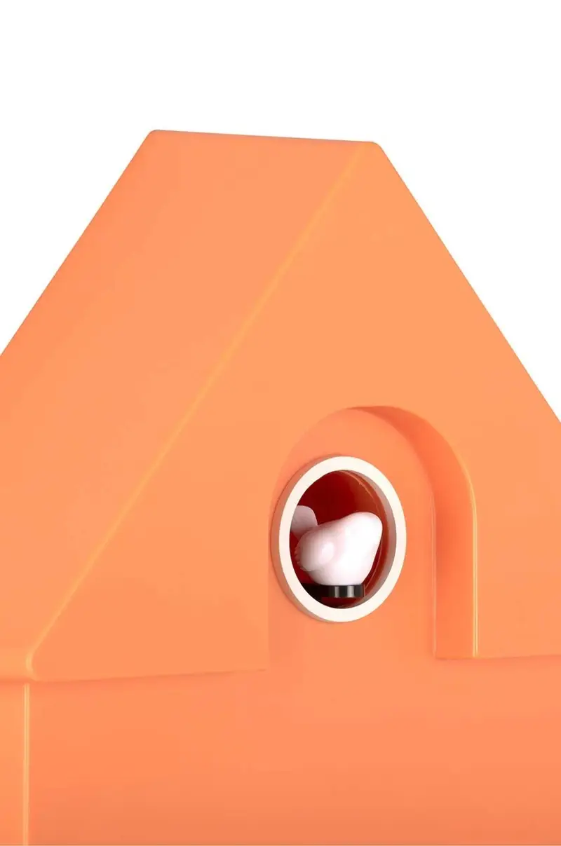 orologio da parete Arancione miniatura 3