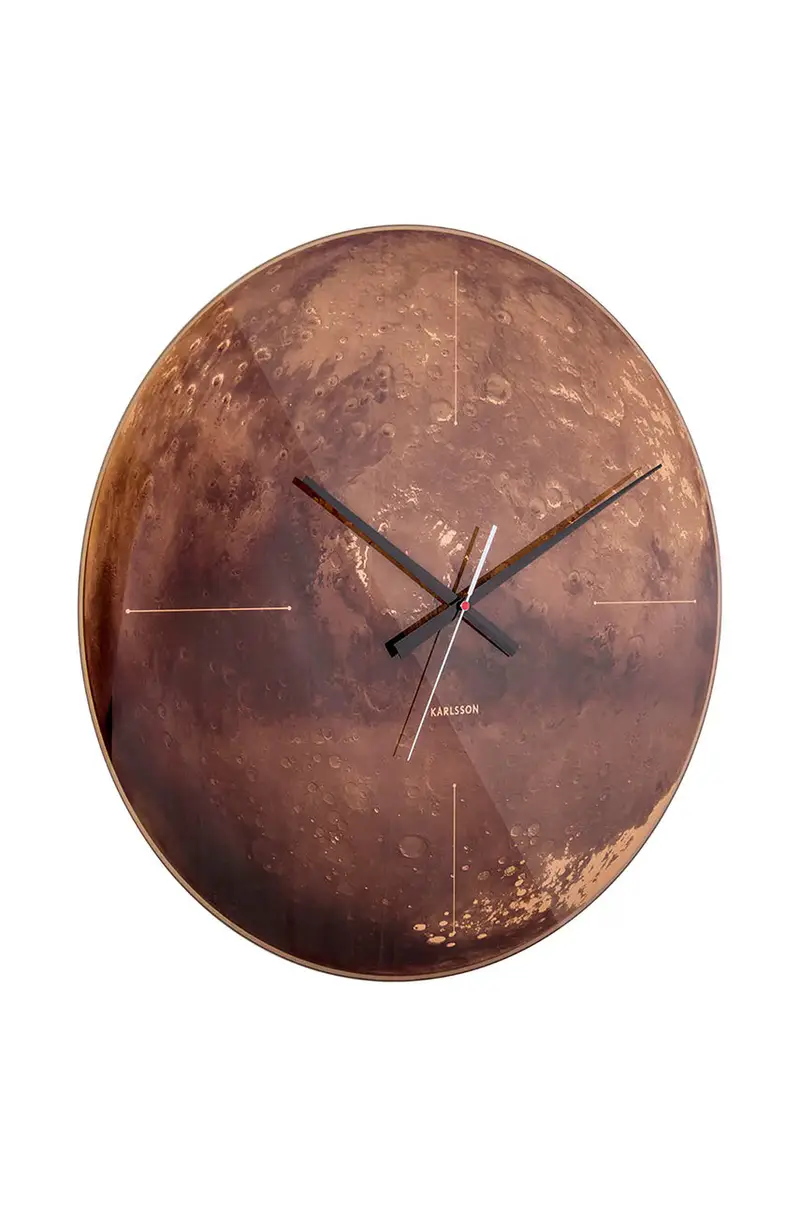 orologio da parete Arancione miniatura 2