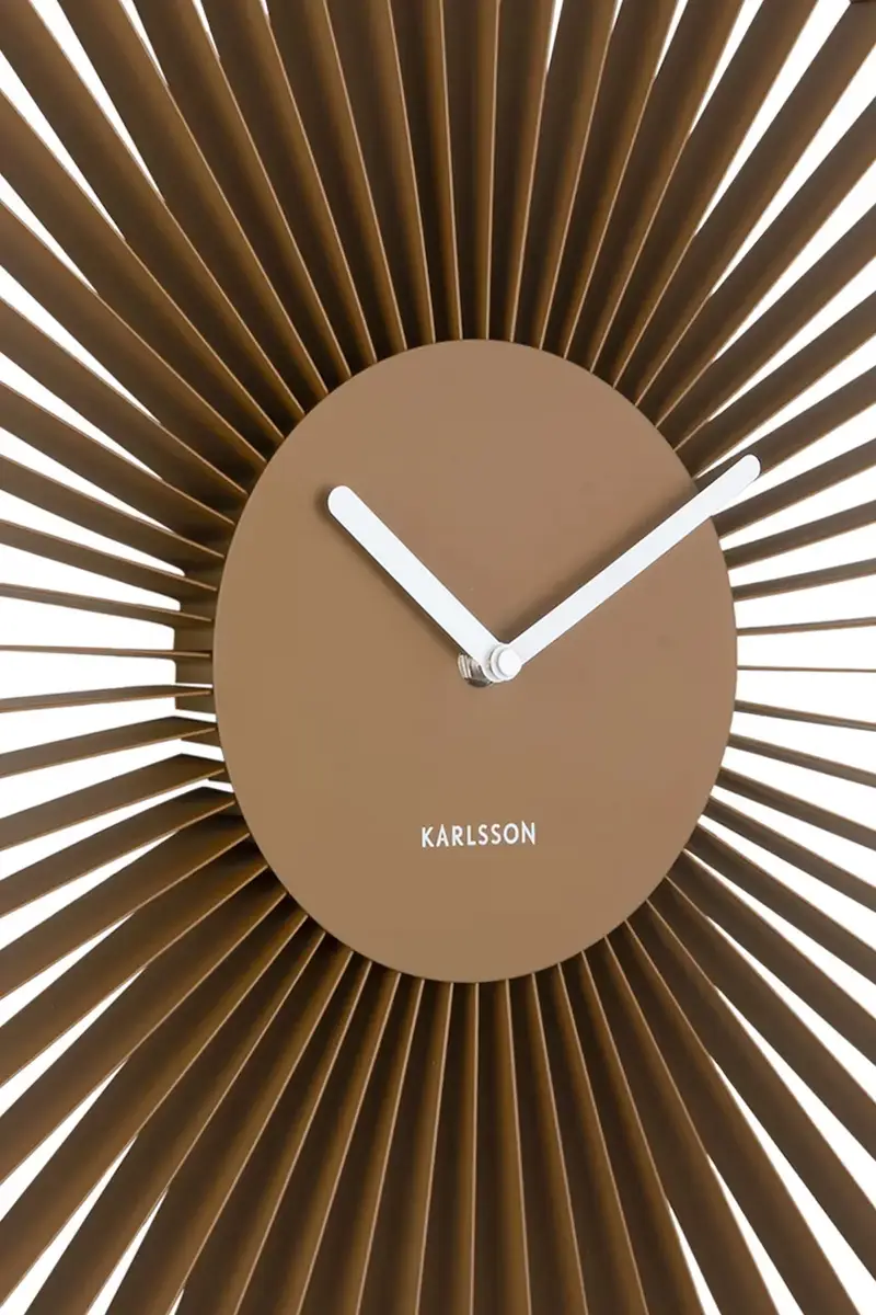 orologio da parete Cascara 50 cm Marrone miniatura 3