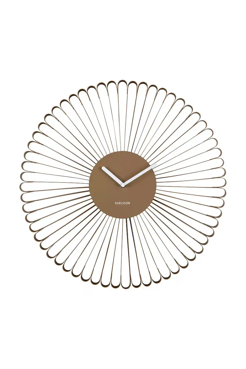 orologio da parete Cascara 50 cm Marrone