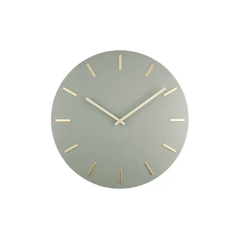 Orologio da parete con Bastoncini dorati Karlsson Charm