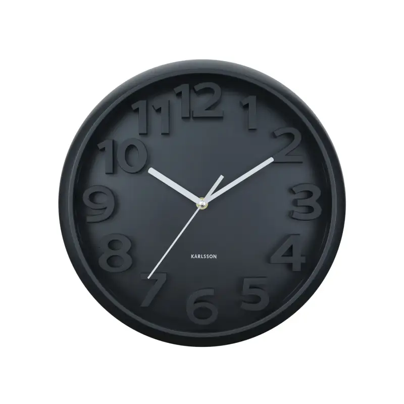 Orologio da parete con numeri classici Karlsson Elevated