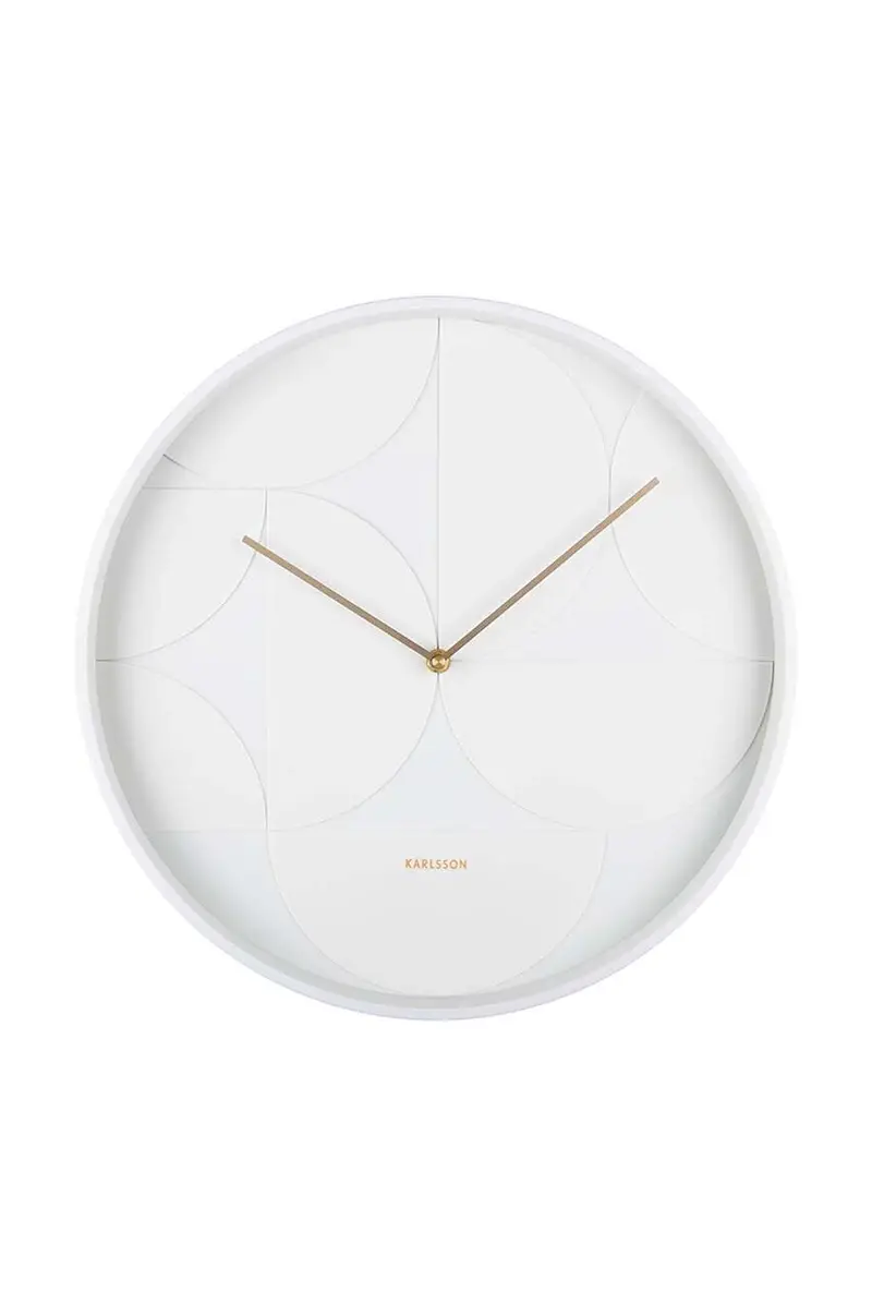 orologio da parete Echelon Circular Bianco