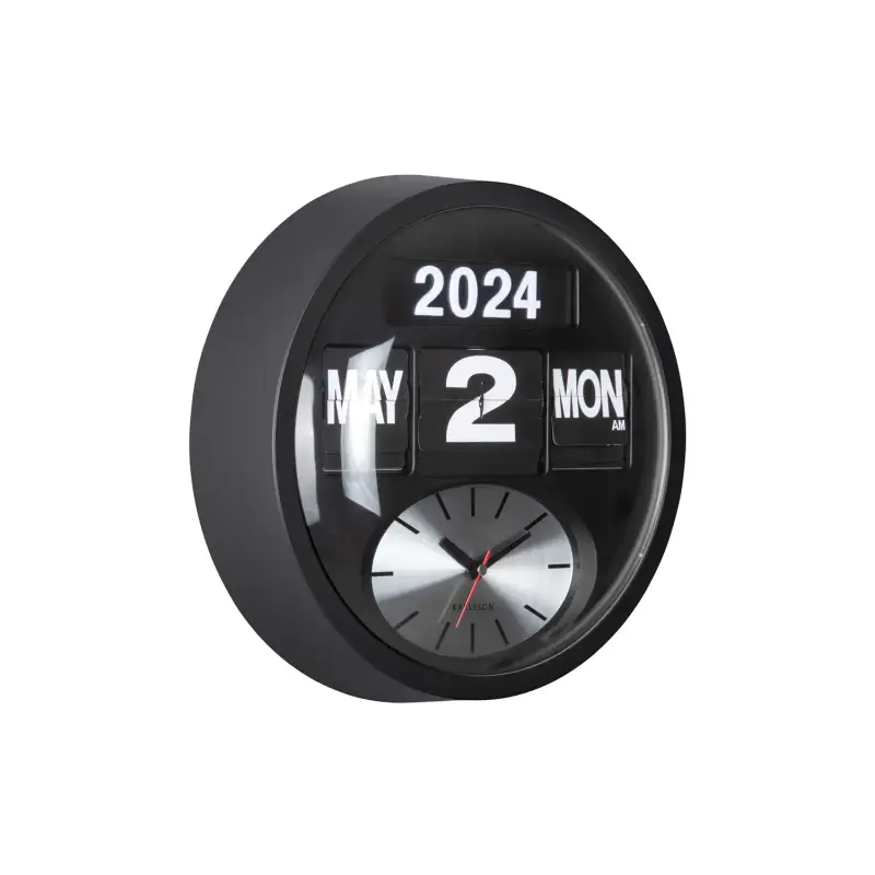 Orologio da parete Karlsson Round Flip