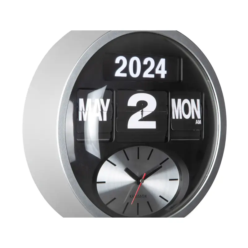 Orologio da parete Karlsson Round Flip