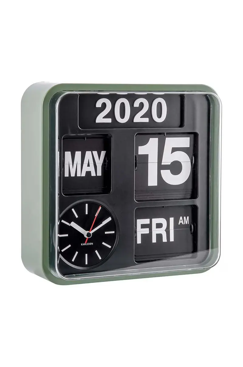 orologio da parete Mini Flip Verde miniatura 2