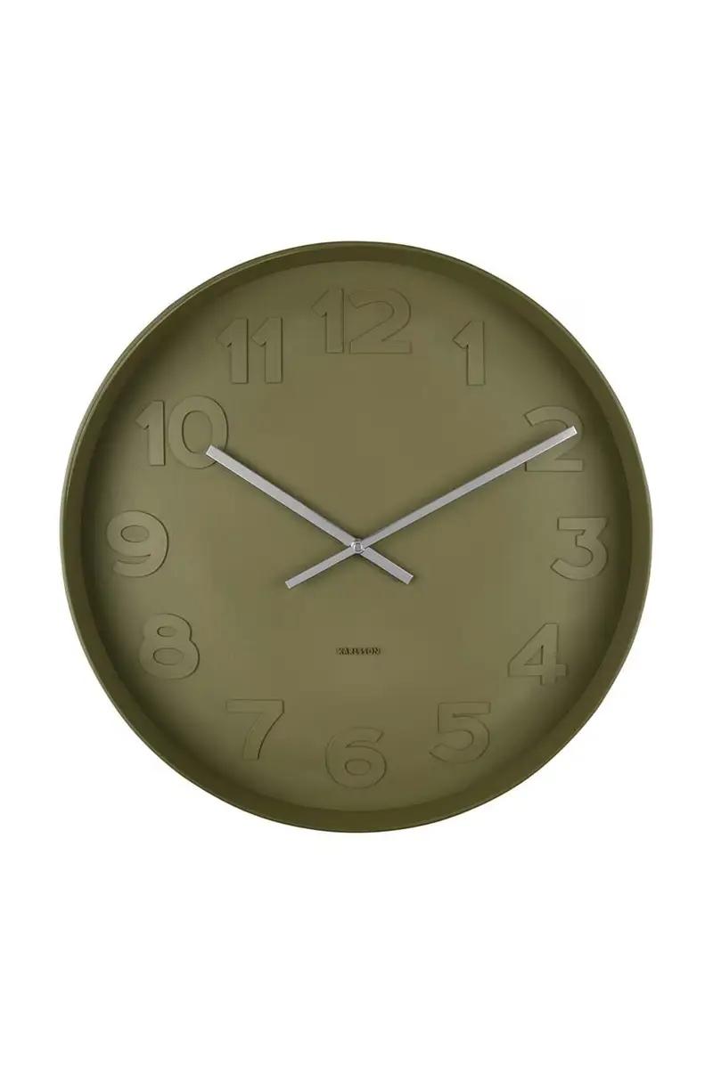 orologio da parete Mr. Green Verde