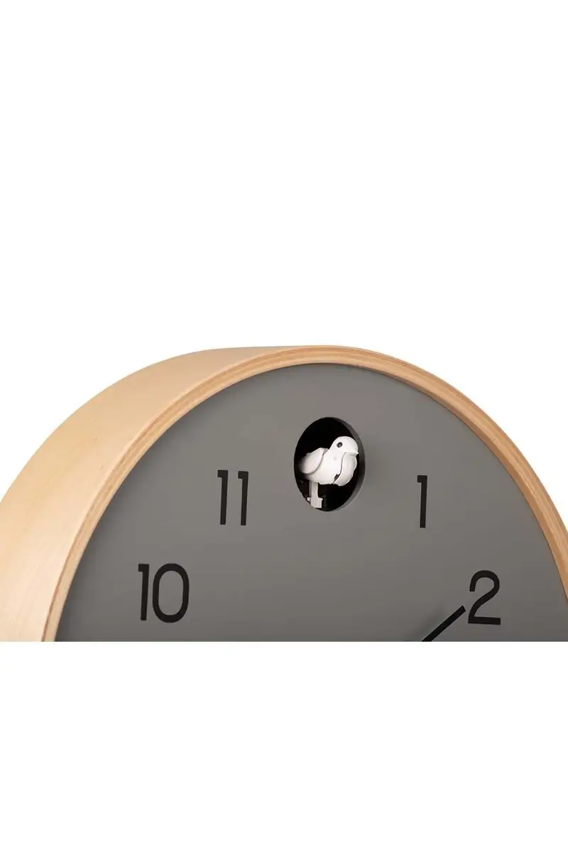 orologio da parete Natural Cuckoo Grigio miniatura 3