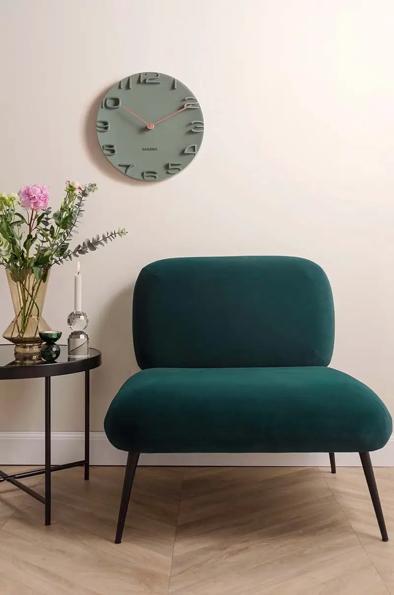 orologio da parete Verde miniatura 5