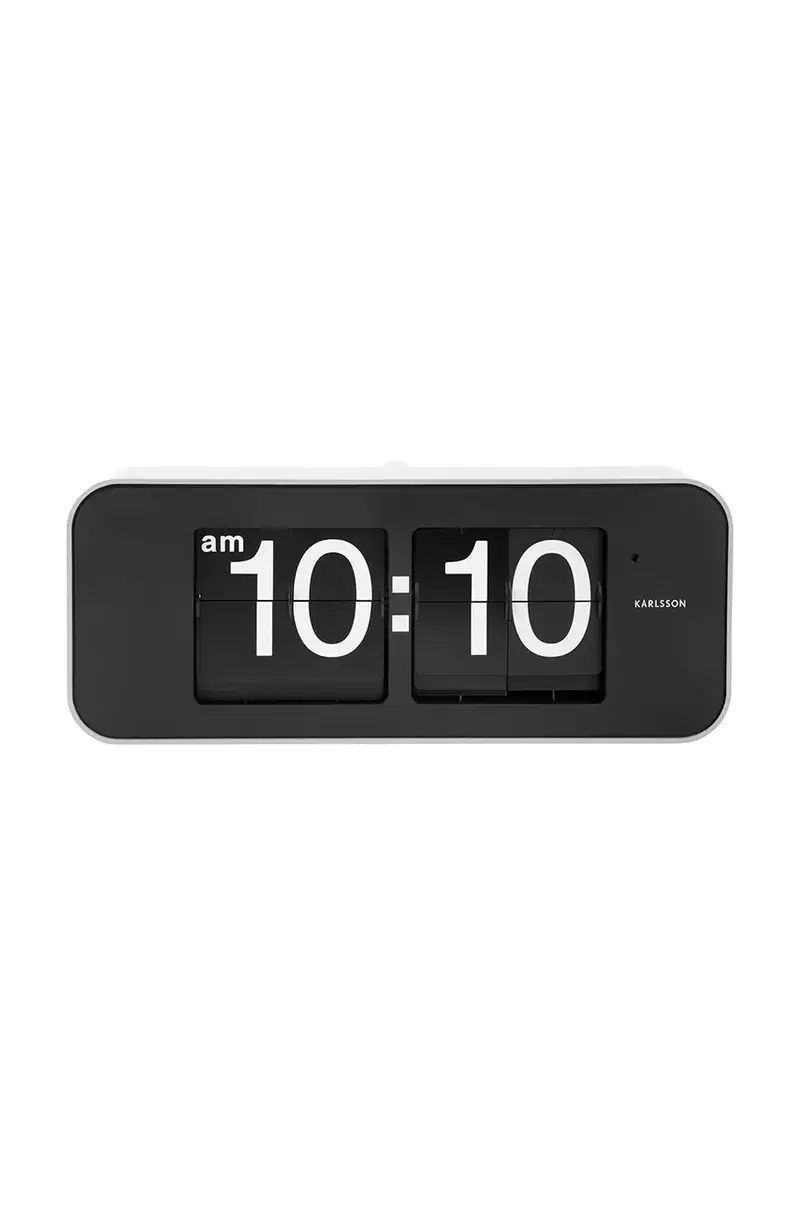 orologio da parete Wide Flip Bianco