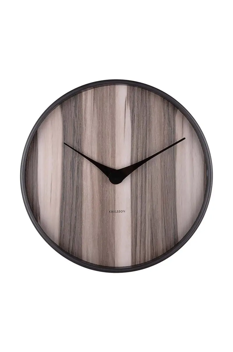 orologio da parete Wood Melange Marrone