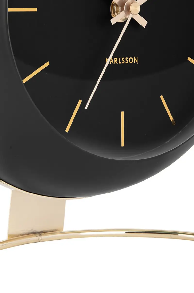 orologio da tavola Nero miniatura 3