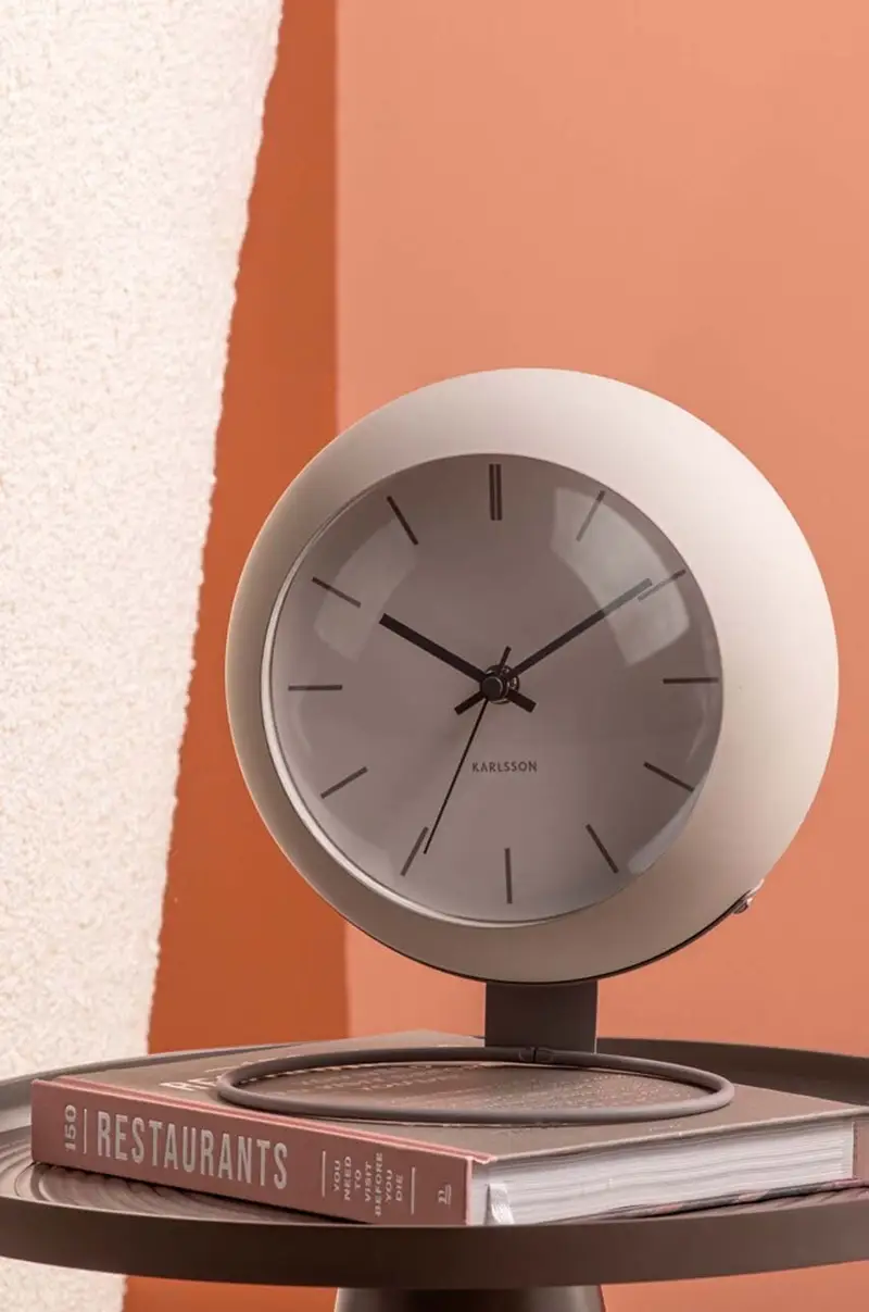 orologio da tavola Nirvana Globe Grigio miniatura 5