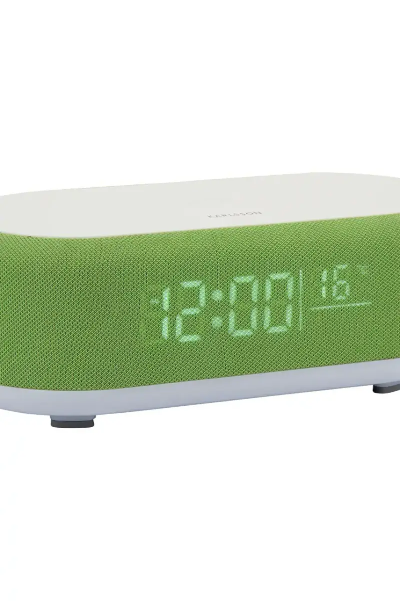 sveglia con caricatore induttivo Vogue 10 x 7 cm Verde miniatura 4