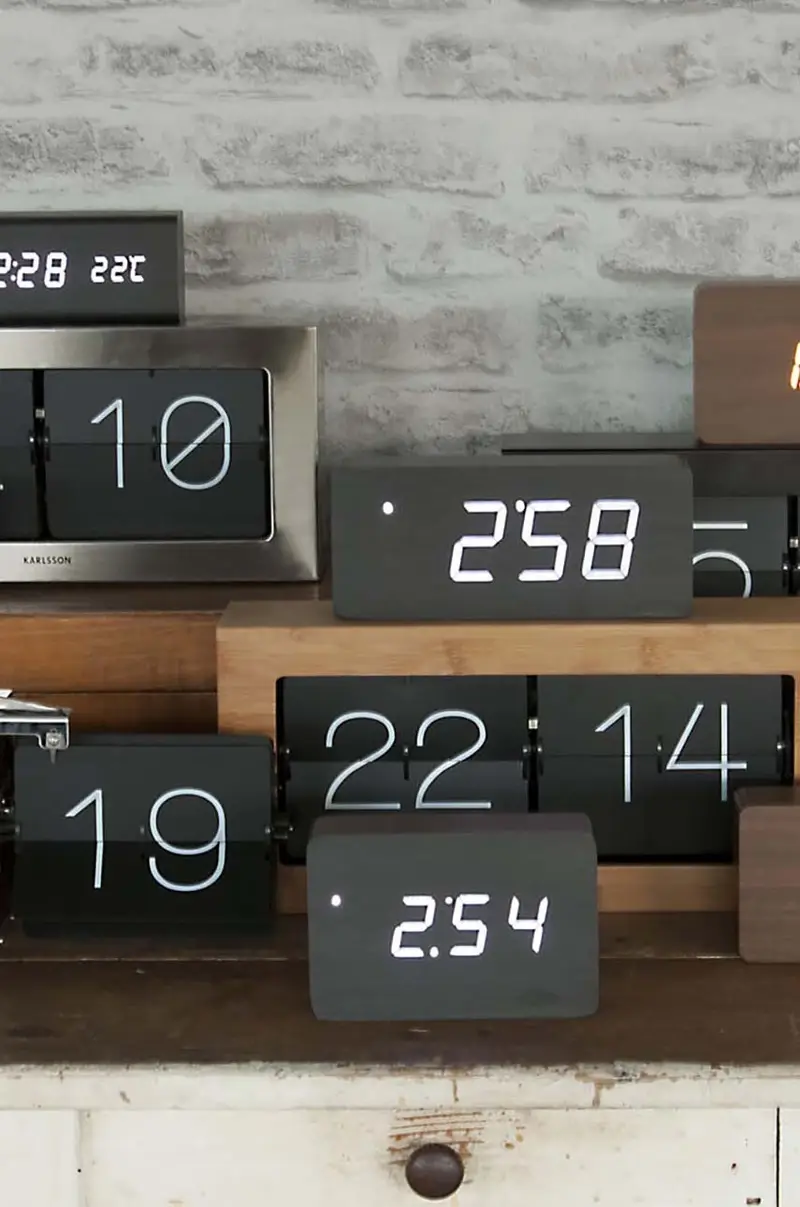 sveglia LED Block Nero miniatura 3