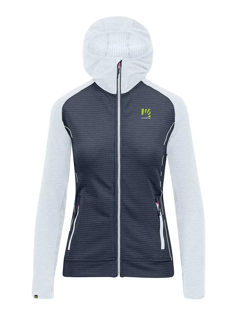 Ambrizzola W Full Zip Hoodie Blu