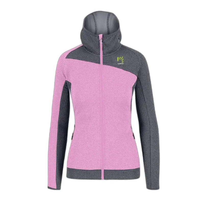 Felpa con zip e cappuccio donna Karpos Averau