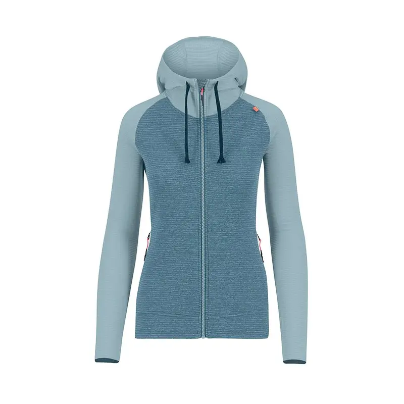 Felpa Trekking Camoscio Full Zip Spring Lake Donna M