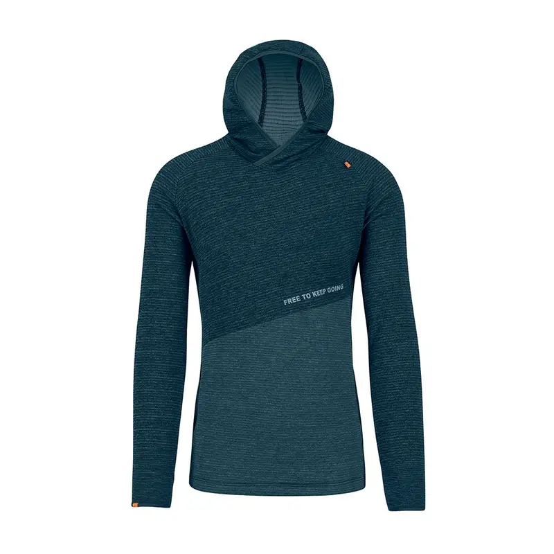 Felpa Trekking Camoscio Hoodie Midnight Stargazer Uomo M