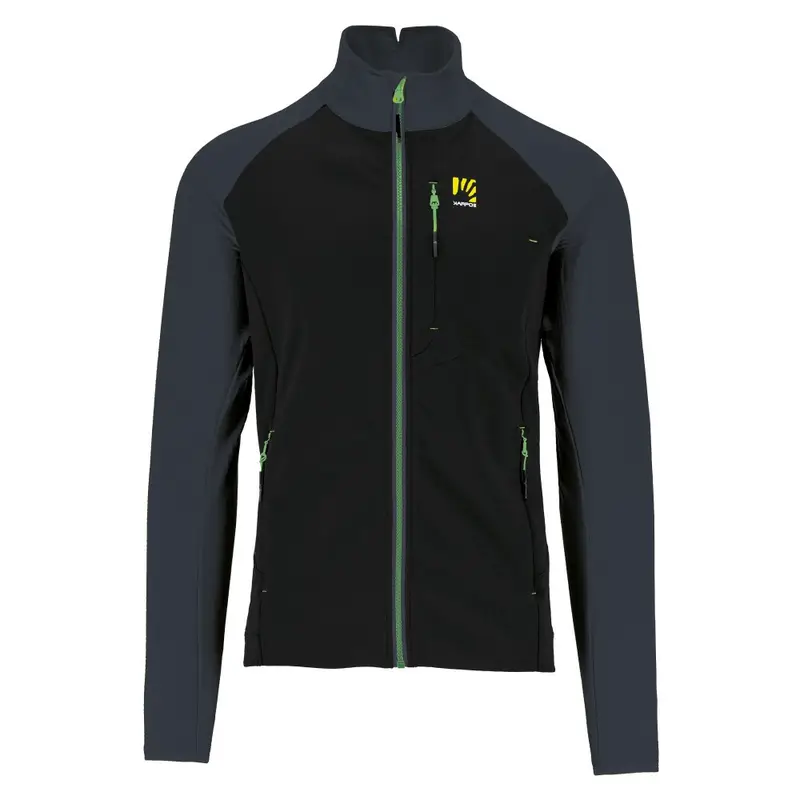 Fleece Pizzocco Grigio Nero Uomo XXL