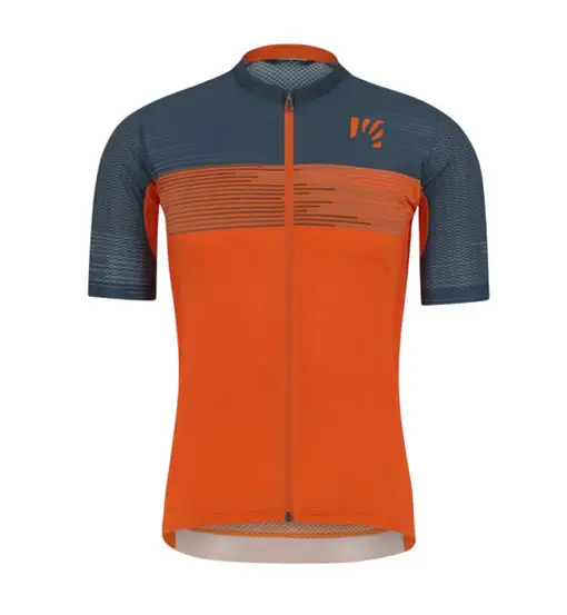 Green Fire - maglia ciclismo - uomo Orange