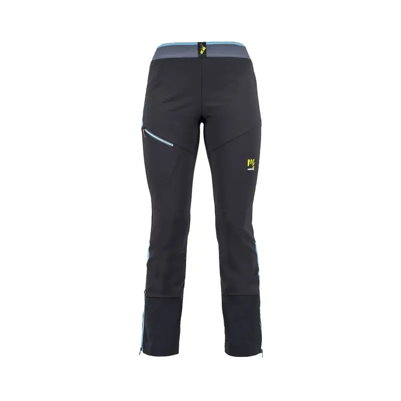 Pantaloni Sci Alpinismo Grandmont Skimo Nero Blu Donna XS
