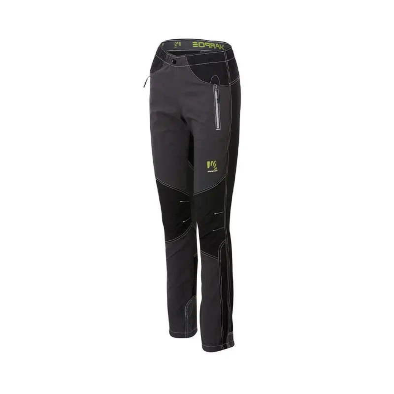 Pantaloni Trekking Rock Grigio Nero Donna 46