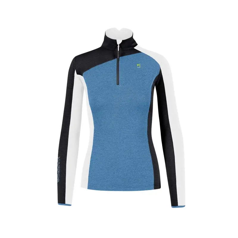 Polo donna mezza zip Karpos Federa