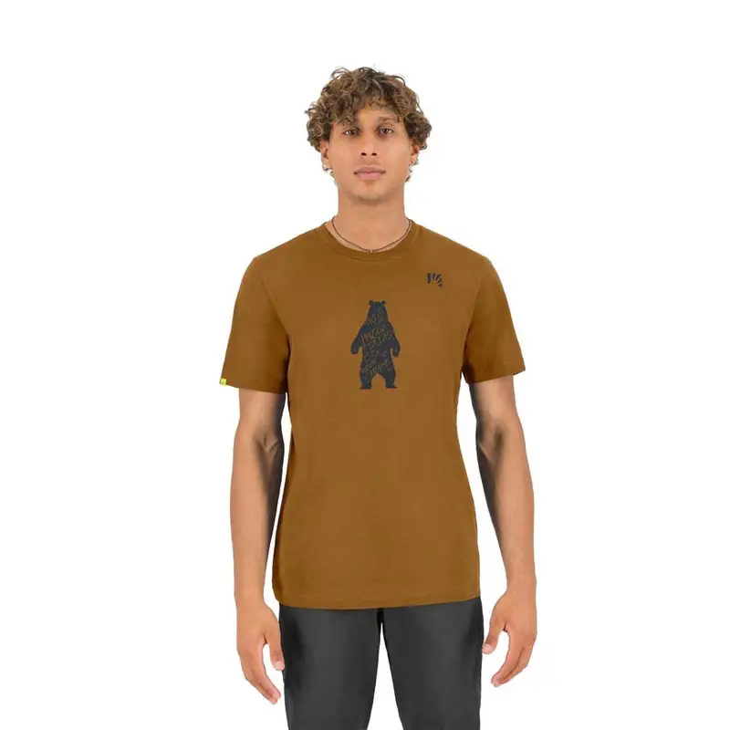 T-Shirt Trekking Wild Animal Bronze Print 2 Uomo L