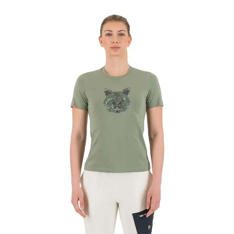 T-Shirt Trekking Wild Animals Sea Spray Donna M