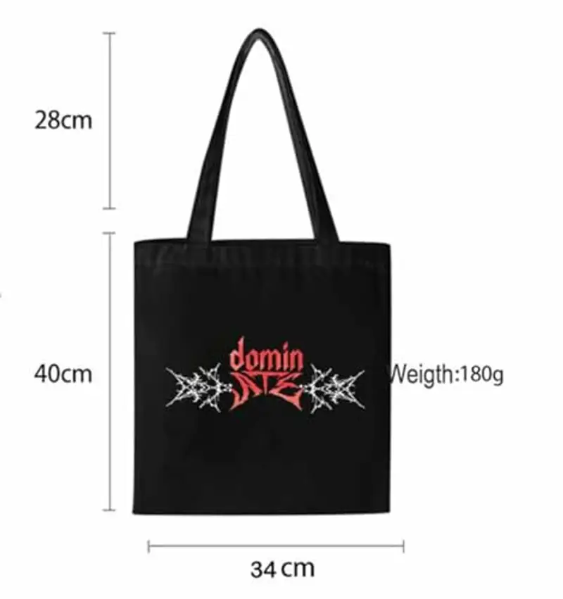 KASENFASHION Stray Kids Merch - Borsa in tessuto alla moda con motivo SKZ, regalo per gli amanti del K-pop e dei miniatura 2
