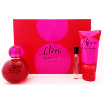 Chérie set regalo EDP 100 ml, miniatura EDP 7,5 ml lozione 100 ml