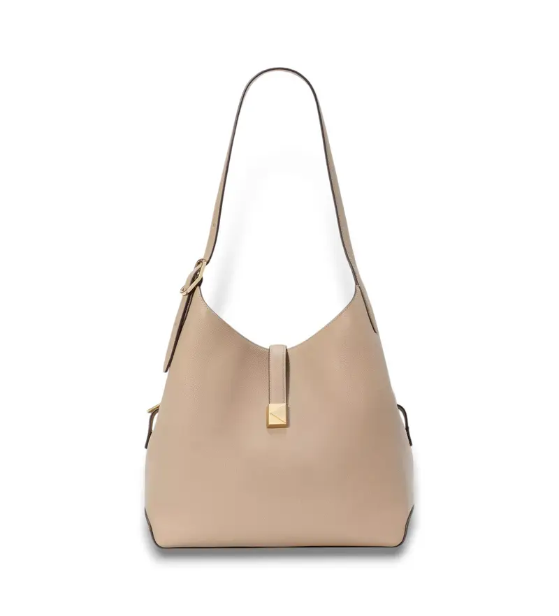 per donna. KI556 Borsa Deco grande color talpa (OSFA), Casual, Pelle, Taupe