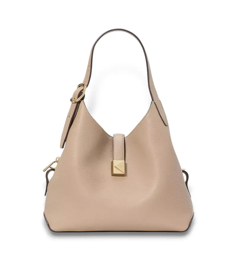 per donna. KI557 Borsa Deco media color talpa (OSFA), Casual, Pelle, Taupe