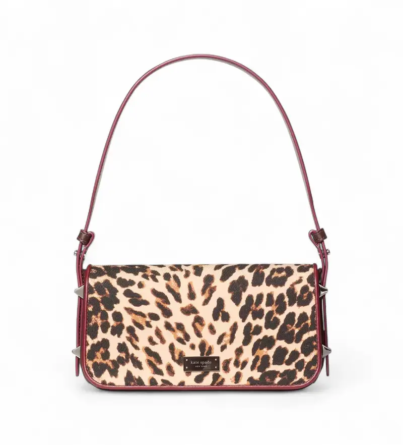 per donna KM234 Borsa beige Liv Downtown (OSFA), Casual, Animal Print, Tela