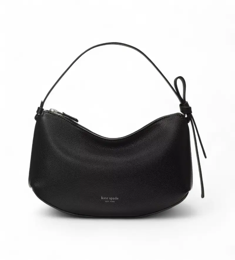 per donna. KM487 Borsa Black Loop (OSFA), Nero, Casual, Pelle